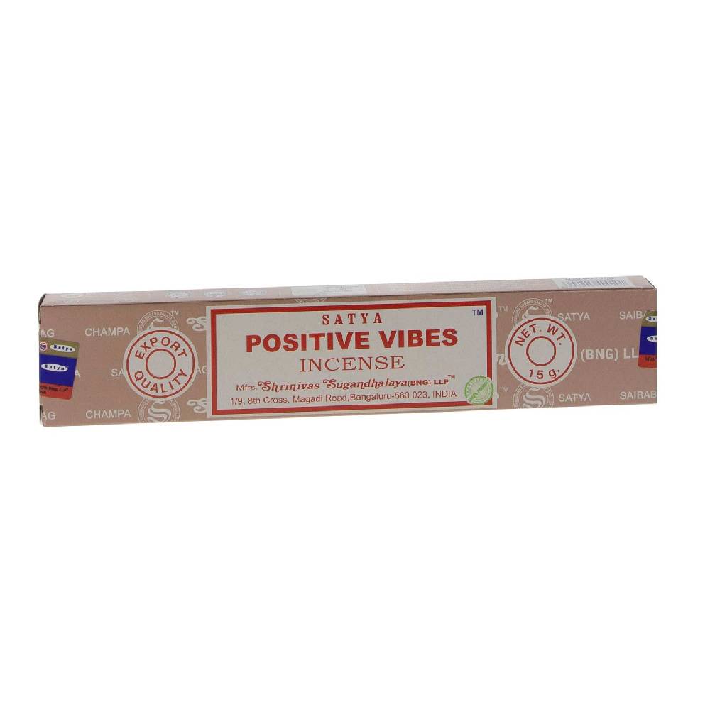 Kunst Und Magie Satya Satya Positive Vibes Räucherstäbchen Duftstäbchen