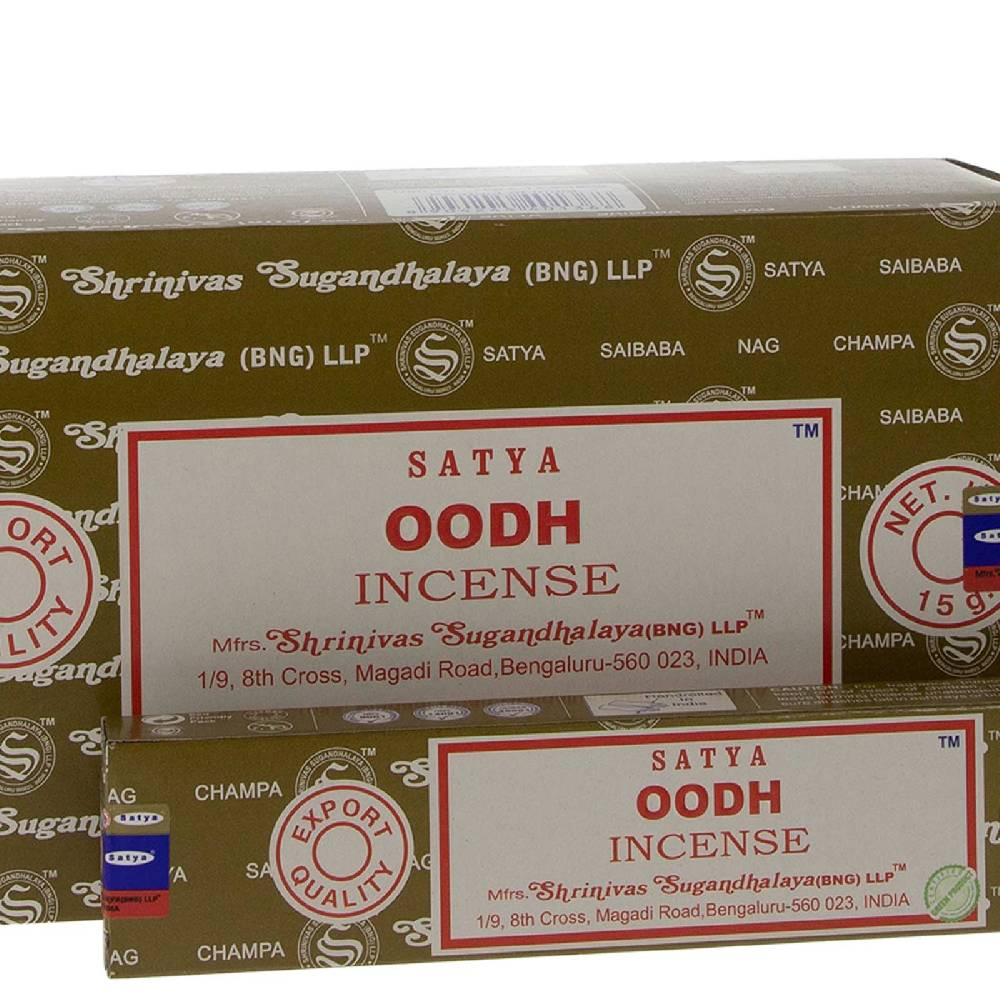 Kunst Und Magie Satya Satya Oodh Räucherstäbchen mit Adlerholz Duftstäbchen Osterangebot