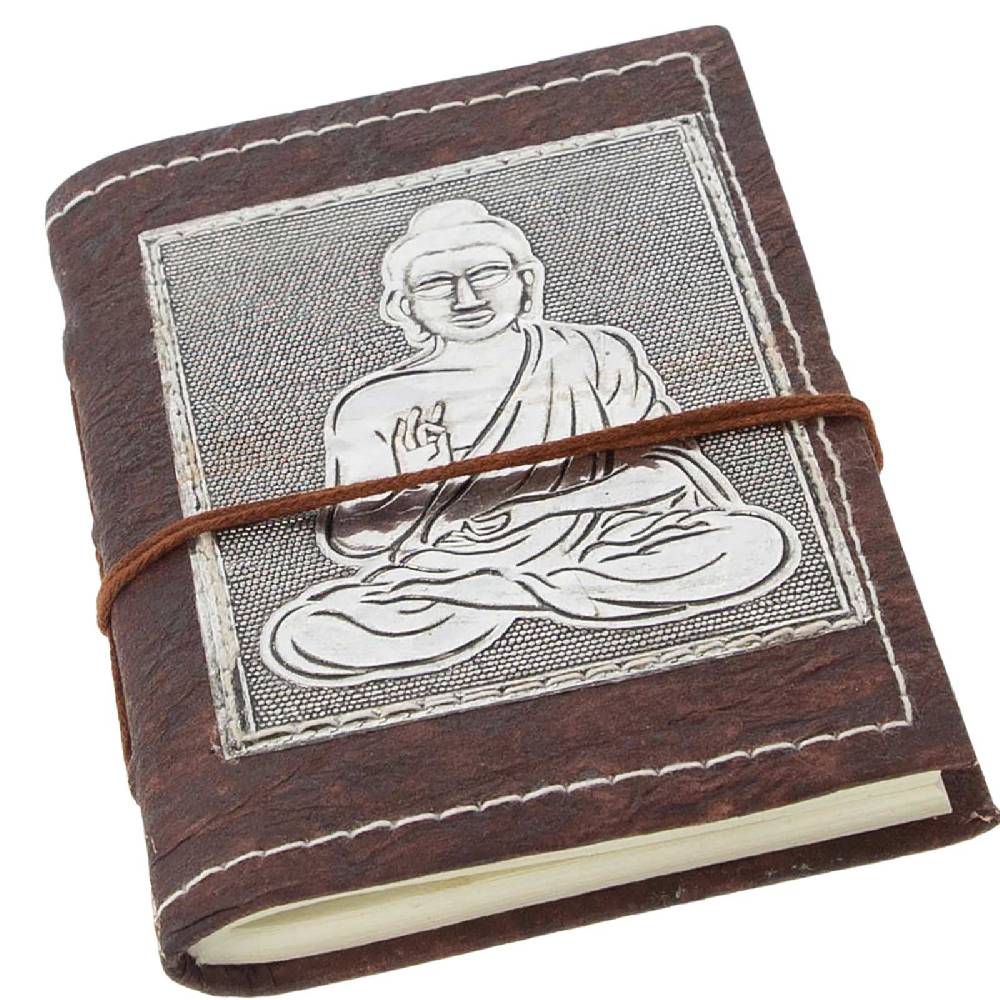 Kunst Und Magie Tagebuch Poesiealbum Holzfrei Nachhaltig Recycling Fair Notizbuch Buddha 10x15cm Lagerräumung