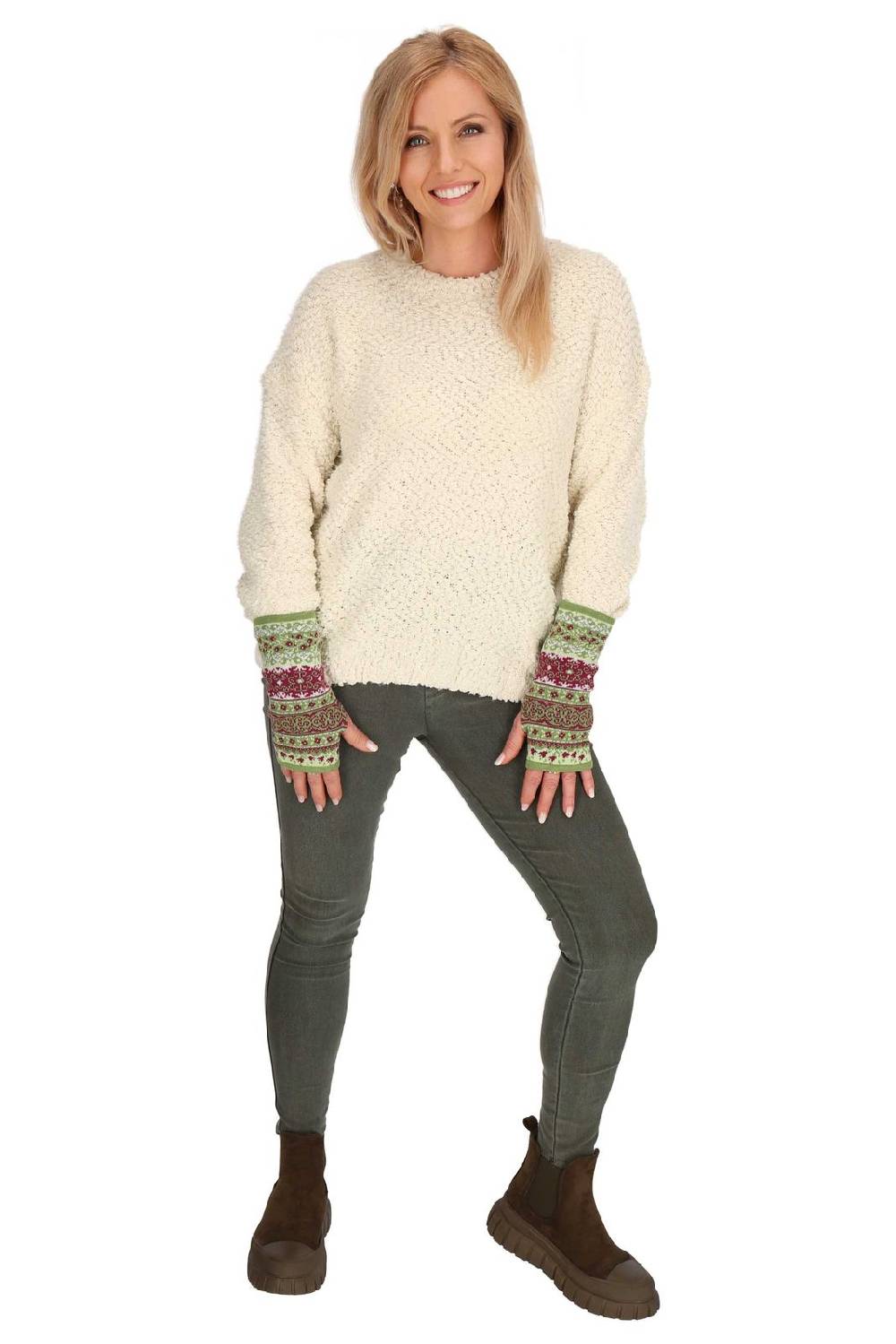 Kunst Und Magie Damen Armstulpen Stulpen Handwärmer Handschuhe Pulswärmer extrafeiner Jacquardstoff Kostenloser Versand international