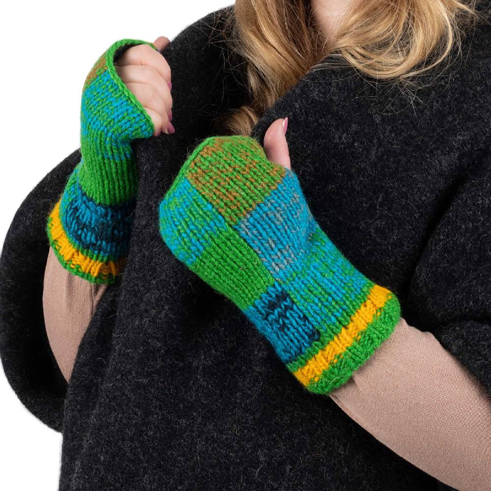 Kunst Und Magie Bunte Damen Armstulpen Stulpen Handwärmer Pulswärmer Handschuhe Wolle Strick