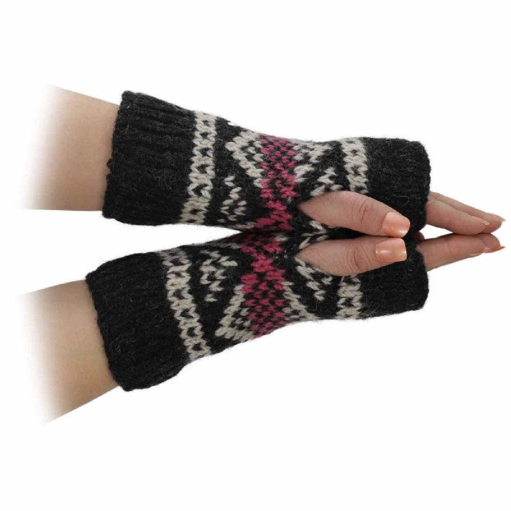Kunst Und Magie Damen Armstulpen Stulpen Handwärmer Pulswärmer Handschuhe Wolle Strick Outlet