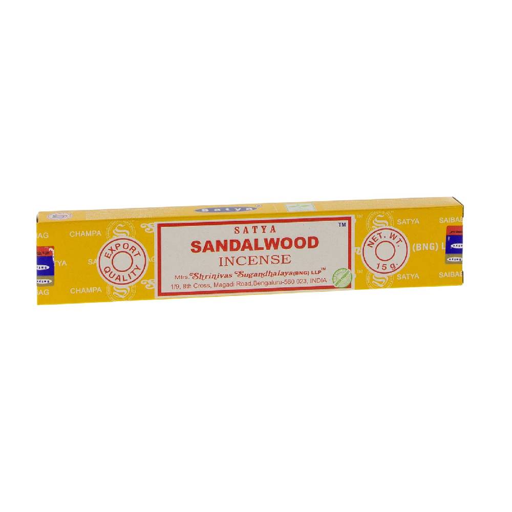 Kunst Und Magie Satya Sandalwood Sandelholz Räucherstäbchen Duftstäbchen Versandkostenfrei