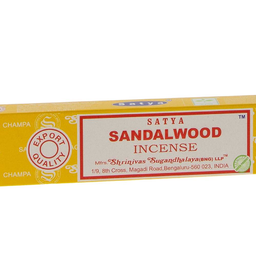 Kunst Und Magie Satya Sandalwood Sandelholz Räucherstäbchen Duftstäbchen Versandkostenfrei