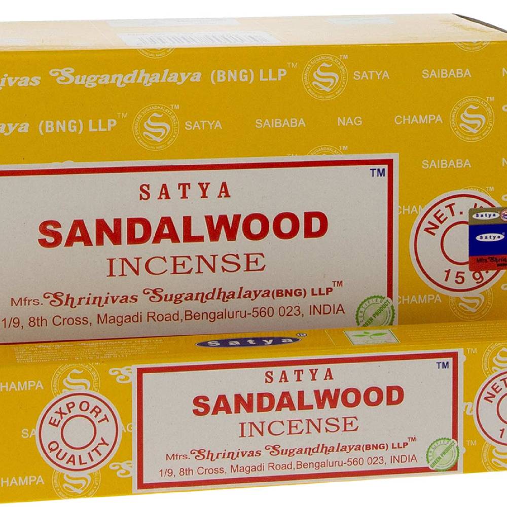 Kunst Und Magie Satya Sandalwood Sandelholz Räucherstäbchen Duftstäbchen Versandkostenfrei