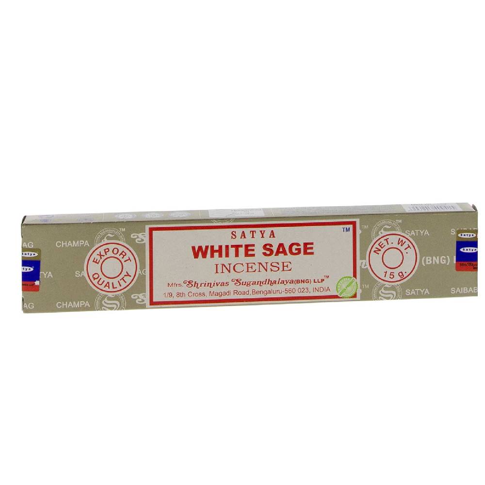 Kunst Und Magie Satya White Sage Räucherstäbchen Duftstäbchen