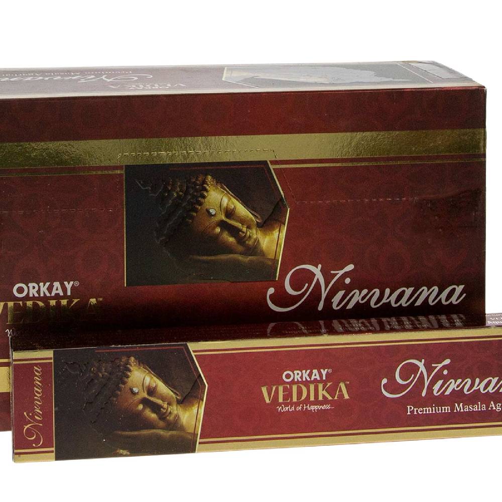 Kunst Und Magie Vedika OM von Orkay Premium Masala Agarbatti Räucherstäbchen 12er Großpackung Online Shopping