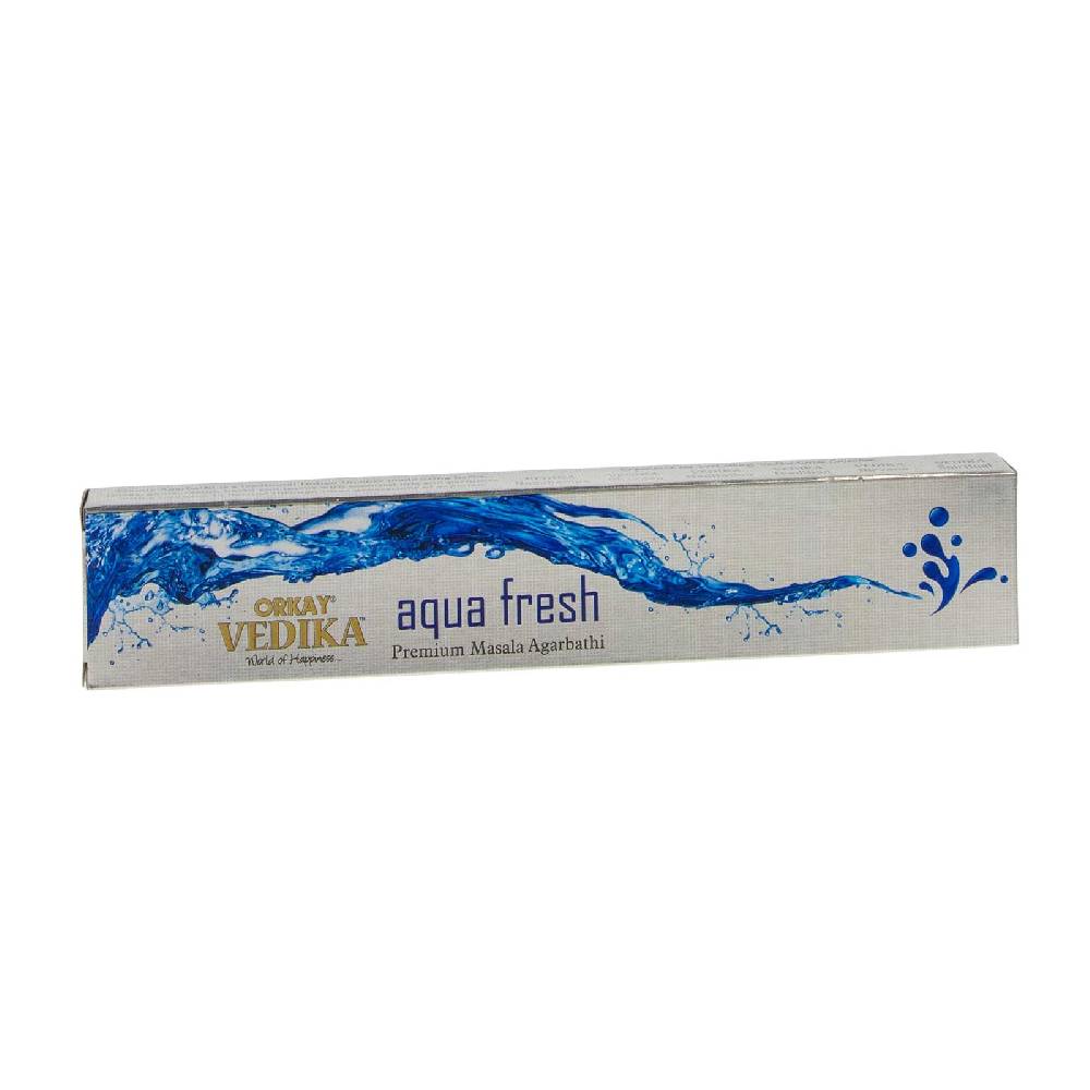 Kunst Und Magie Vedika Auqafresh von Orkay Premium Masala Agarbatti Räucherstäbchen 12er Großpackung Cyber Monday
