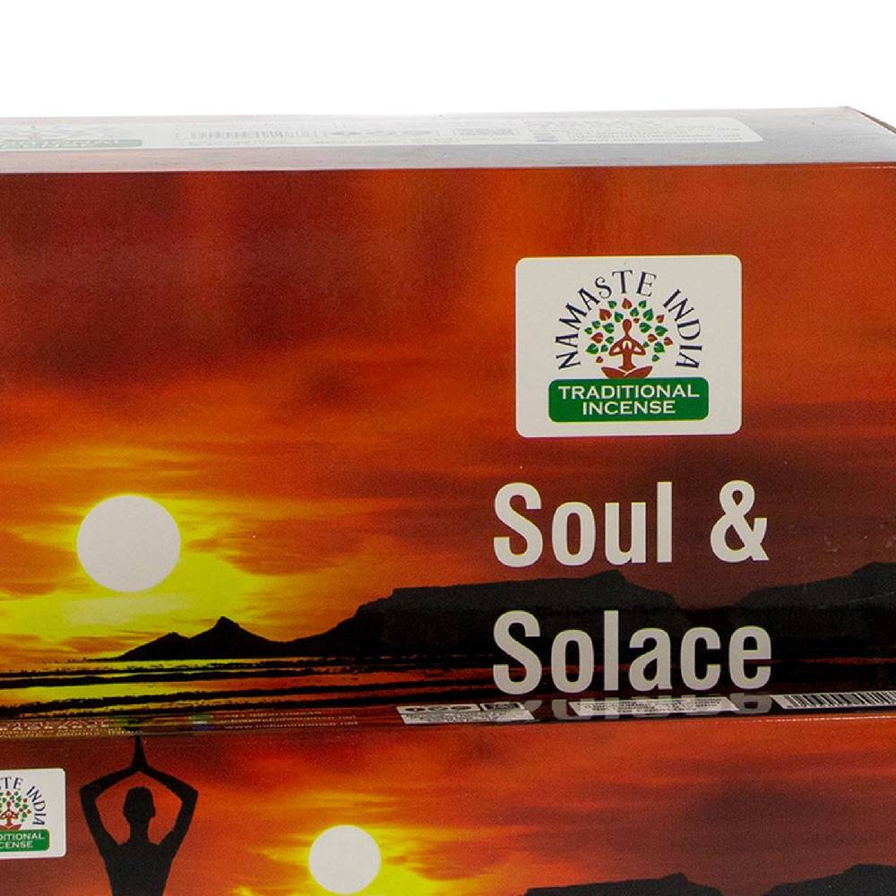 Kunst Und Magie Soul & Solace Agarholz Räucherstäbchen Namaste India 12er Großpackung Osterangebot