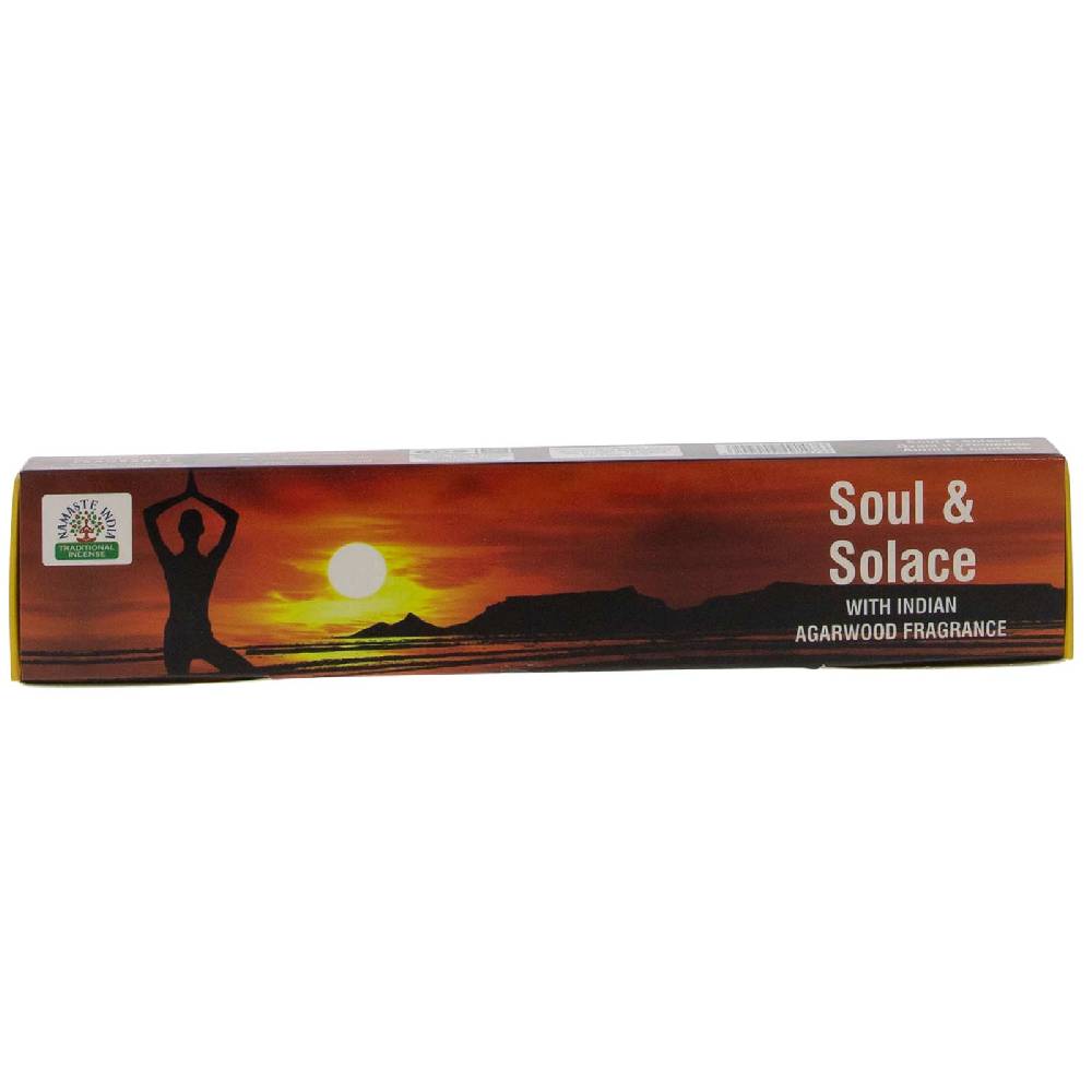 Kunst Und Magie Soul & Solace Agarholz Räucherstäbchen Namaste India 12er Großpackung Osterangebot
