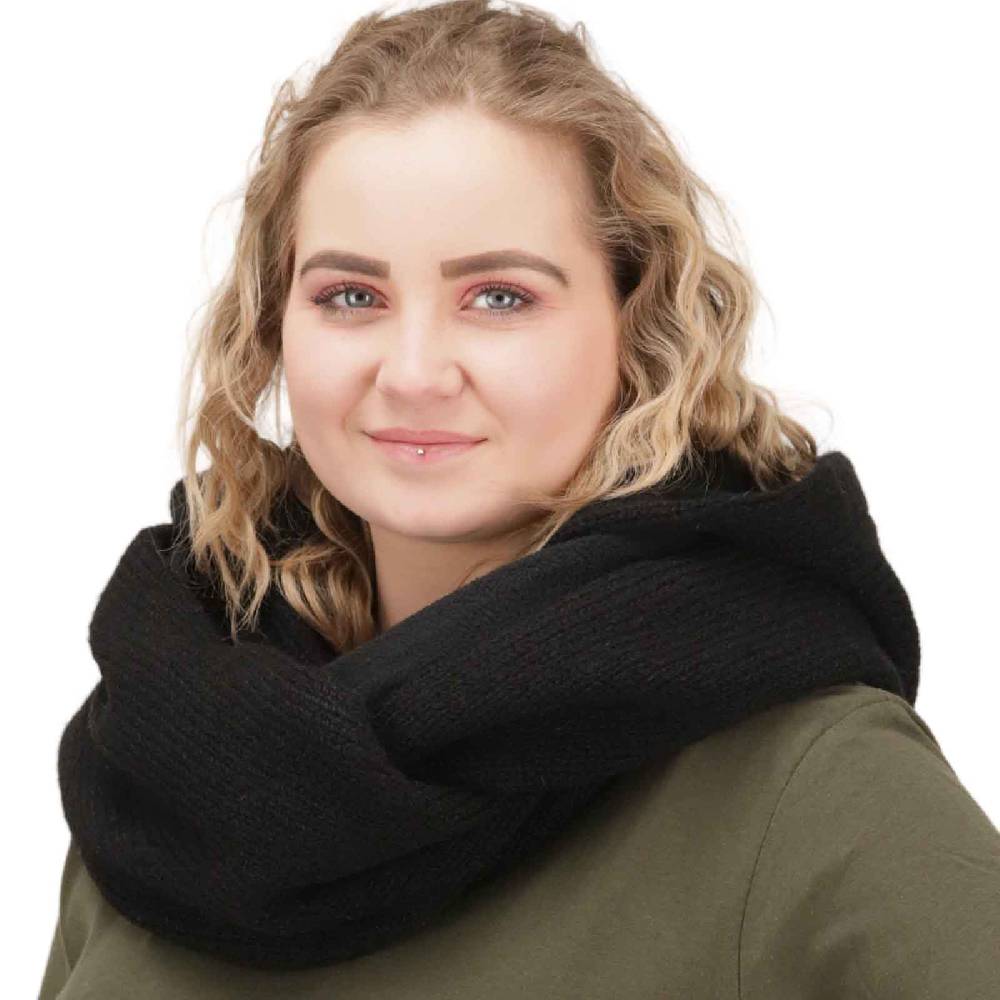 Kunst Und Magie Damen Kapuzenschal Loop Schal Hoodie Schalmütze Poncho aus Wolle gestrickt Zeitlich begrenztes Angebot