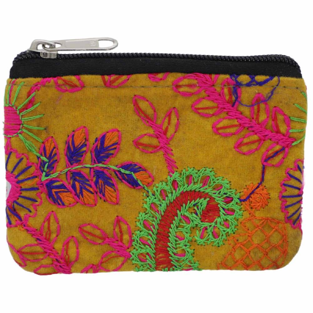 Kunst Und Magie Kleine Geldbörse Böse Geldbeutel Münzbeutel Boho Nachhaltig Fair verschiedene Farben Riesige Ersparnisse