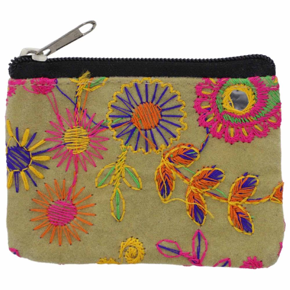 Kunst Und Magie Kleine Geldbörse Böse Geldbeutel Münzbeutel Boho Nachhaltig Fair verschiedene Farben Riesige Ersparnisse