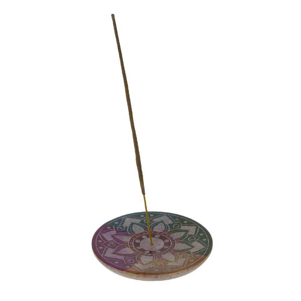 Kunst Und Magie Lotus Halter für Räucherstäbchen und Kegel Räucherstäbchenhalter aus Speckstein 10cm Super Rabatt