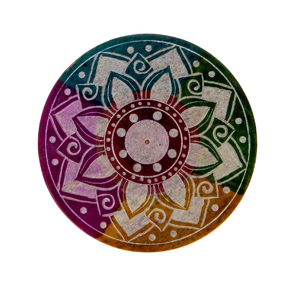 Kunst Und Magie Lotus Halter für Räucherstäbchen und Kegel Räucherstäbchenhalter aus Speckstein 10cm Super Rabatt