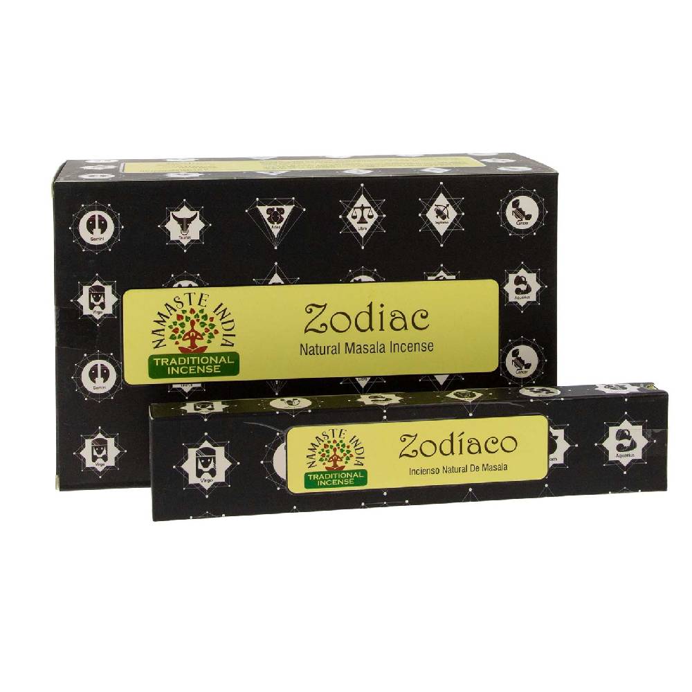 Kunst Und Magie Zodiac Räucherstäbchen Namaste India Astrologie Sternzeichen Speichern exportieren