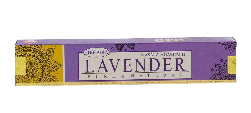 Kunst Und Magie Deepika Lavendel Lavender Masala Räucherstäbchen Black Friday Preise