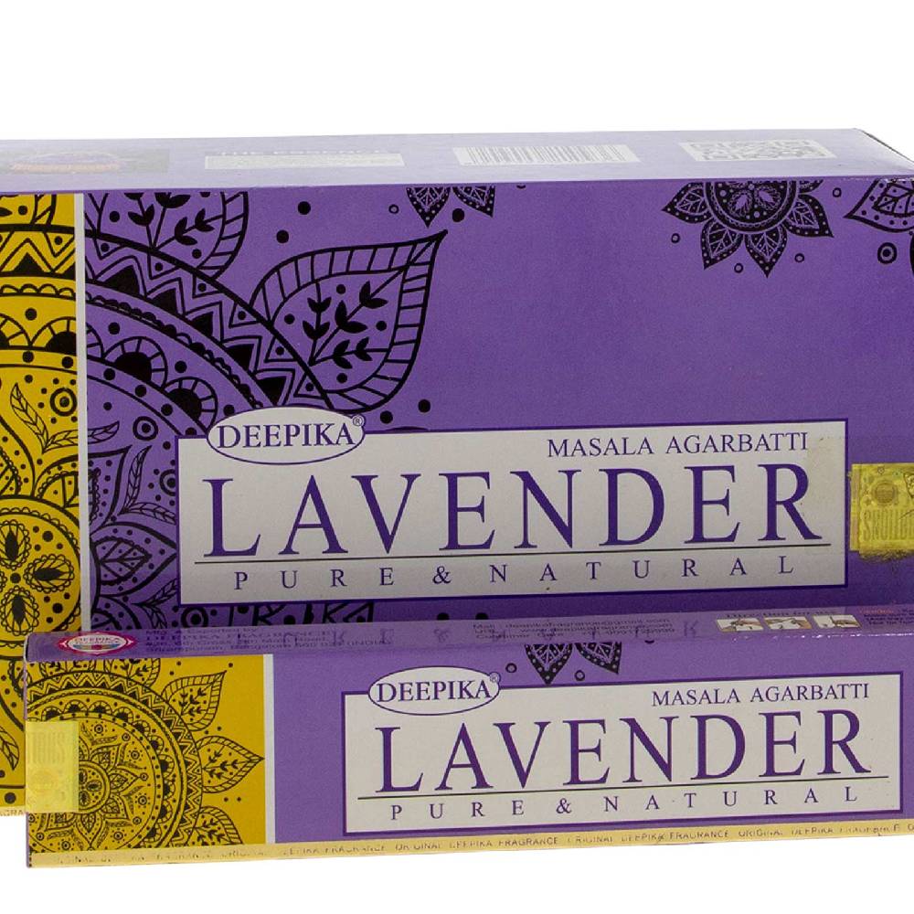Kunst Und Magie Deepika Lavendel Lavender Masala Räucherstäbchen Black Friday Preise