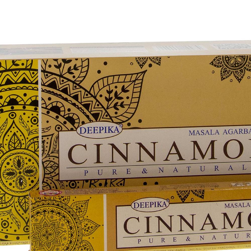Kunst Und Magie Deepika Cinnamon Zimt Räucherstäbchen 12er Großpackung Im Verkauf