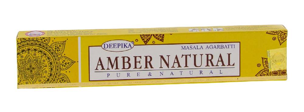 Kunst Und Magie Deepika Amber Natural Masala Räucherstäbchen Online
