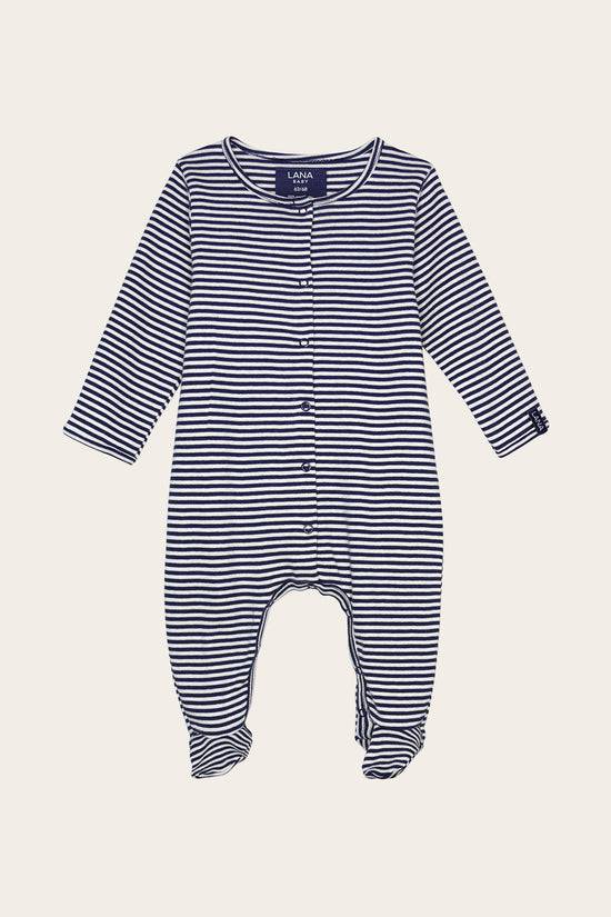 Lana Natural Wear Strampler, Modell Merle mit Fuß Speichern exportieren