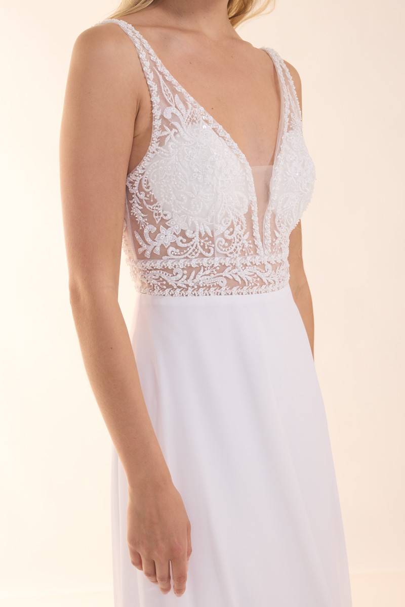 Laona LOOKING AT YOU MAXI DRESS Maxikleid aus Chiffon Tiefpreis
