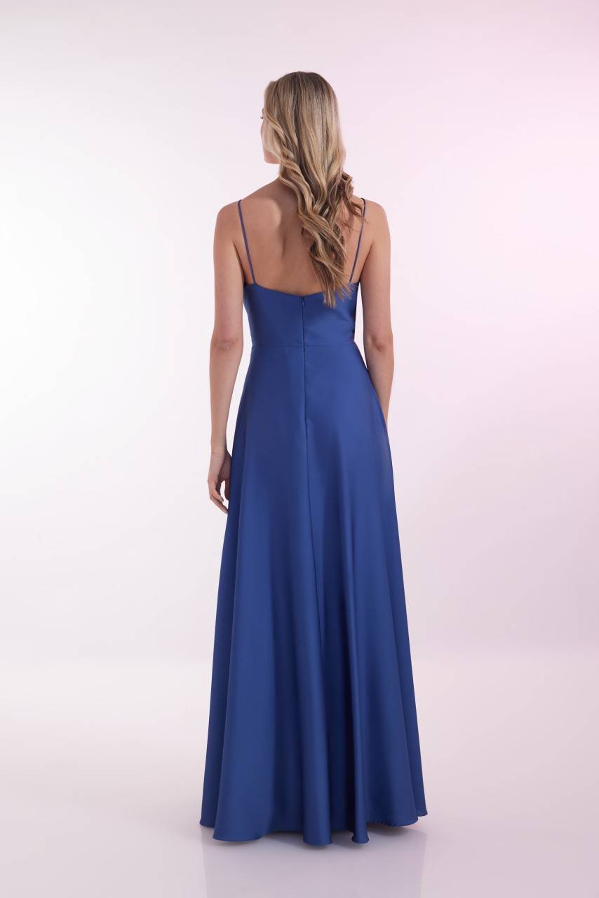 Laona ABSOLUTELY CLASSY DRESS Drapiertes Maxikleidmit dünnen Spaghetti-Trägern Black Friday Preise
