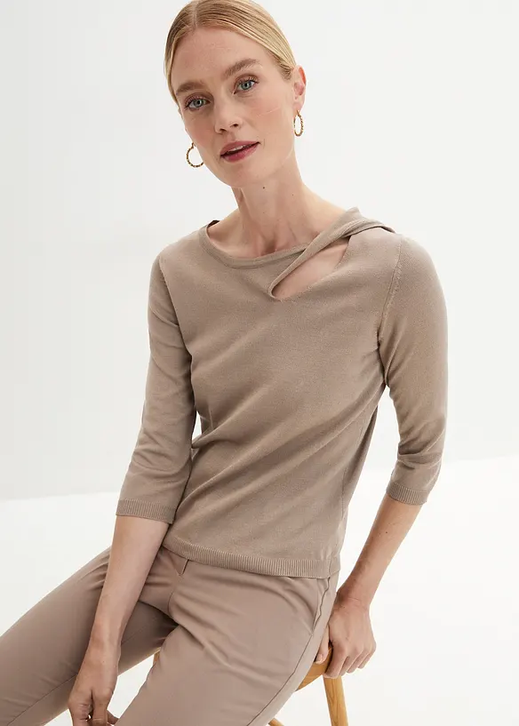 bpc selection Pullover mit Detail Weihnachtsangebot