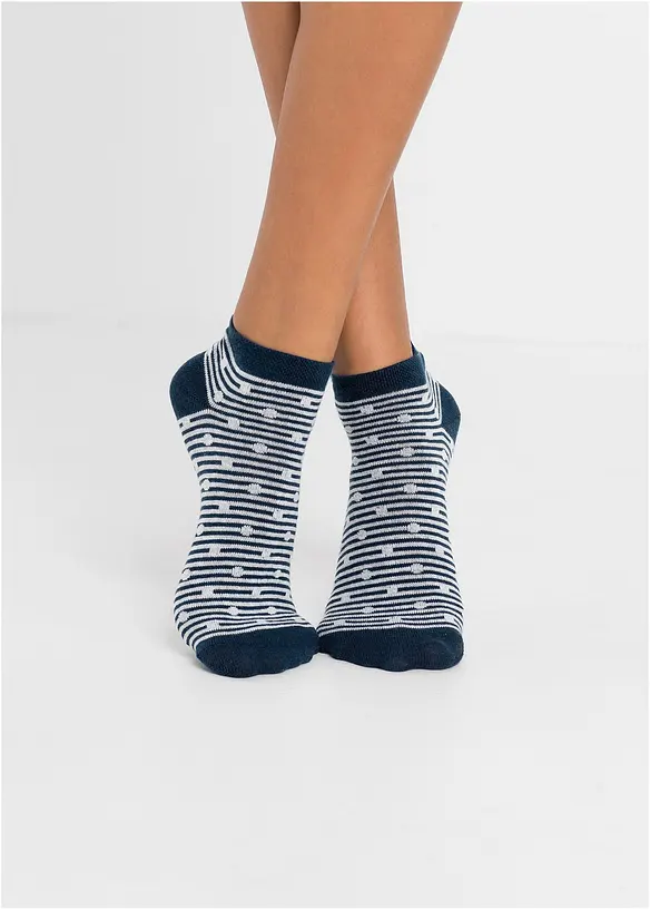bonprix Sneakersocken mit Bio-Baumwolle (8er Pack) Schlussverkauf