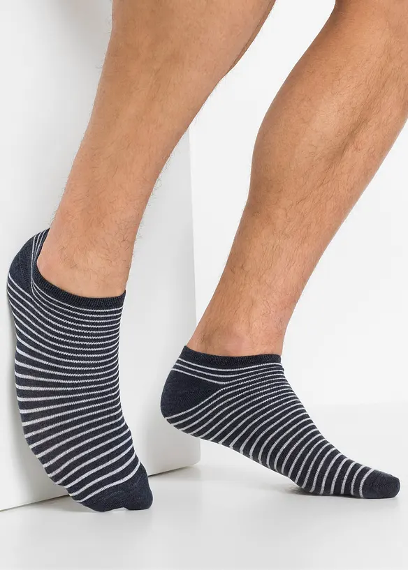 bonprix Sneakersocken mit Bio-Baumwolle (8er Pack) Schlussverkauf