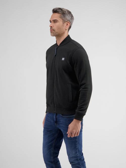 Lerros Sweatjacke mit Collegekragen Kauf eins, bekomm eins gratis