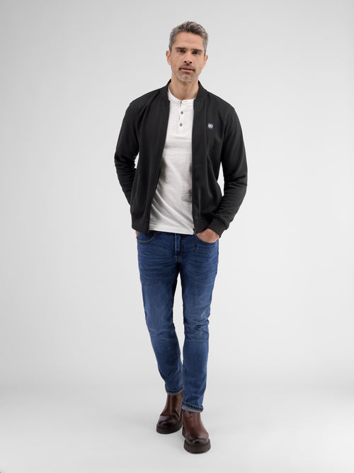 Lerros Sweatjacke mit Collegekragen Kauf eins, bekomm eins gratis