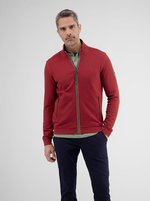 Lerros Sweatjacke in weicher Strukturqualität Tiefpreis