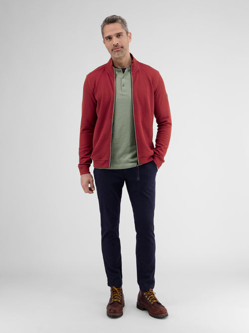 Lerros Sweatjacke in weicher Strukturqualität Tiefpreis