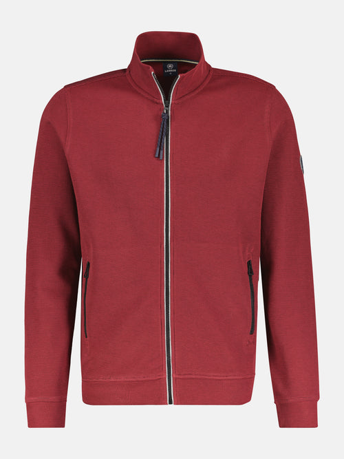 Lerros Sweatjacke in weicher Strukturqualität Tiefpreis