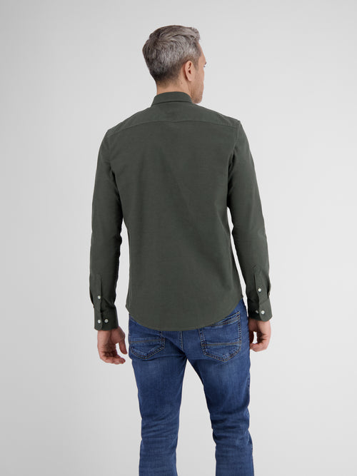 Lerros Oxfordhemd mit Stretchanteil und Button-down-Kragen Super Sparpreis
