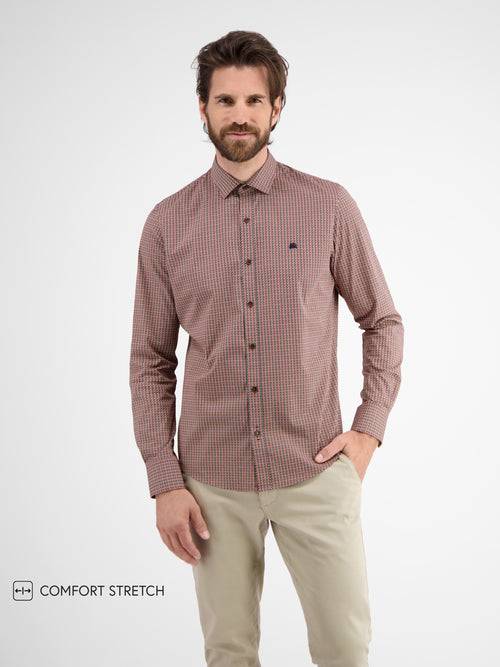 Lerros Herren Langarmhemd in Poplin-Stretchqualität Bis zu 55% Rabatt