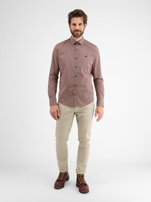 Lerros Herren Langarmhemd in Poplin-Stretchqualität Bis zu 55% Rabatt