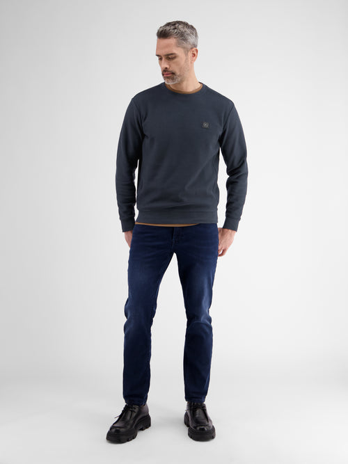 Lerros Herren Sweatshirt in weicher, vorgewaschener Strukturqualität Begrenzt auf 3 Tage