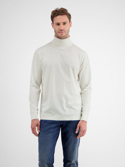 Lerros Rollkragensweater in leichter Single-Jerseyqualität 2025
