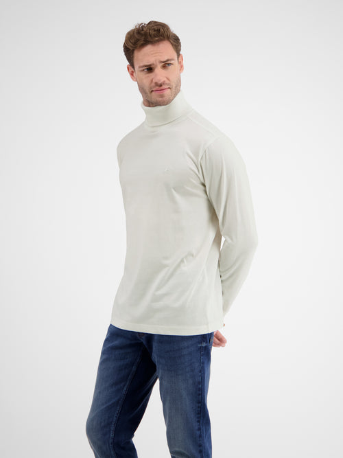 Lerros Rollkragensweater in leichter Single-Jerseyqualität 2025