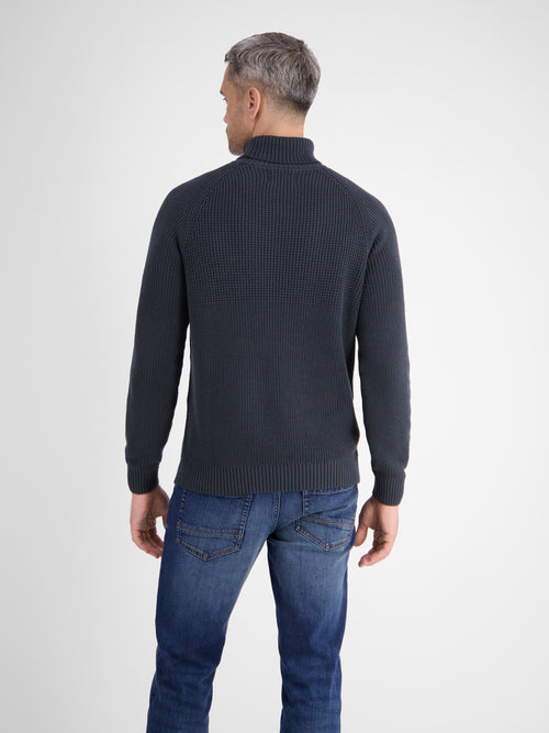 Lerros Stilvoller Rollkragenpullover in Strukturstrickqualität Meist gekauft