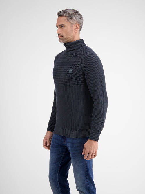 Lerros Stilvoller Rollkragenpullover in Strukturstrickqualität Meist gekauft