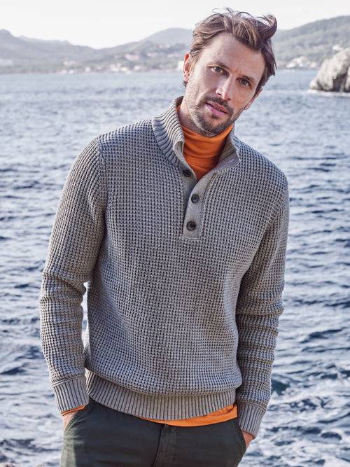 Lerros Troyer in grober Strickstruktur Flash Sale