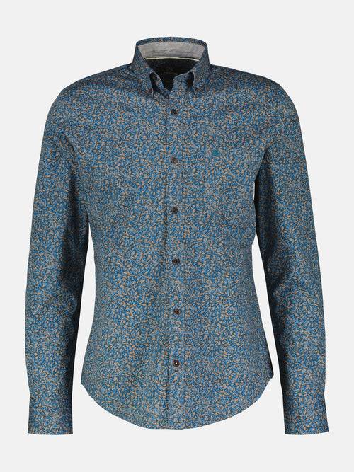 Lerros Poplinhemd mit floralem Minimalprint Cyber Monday