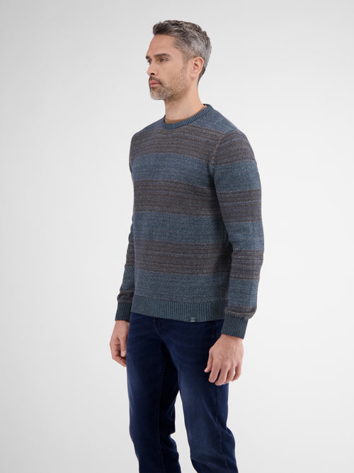 Lerros Strickpullover in Melange-Streifenoptik Valentinstagsangebot