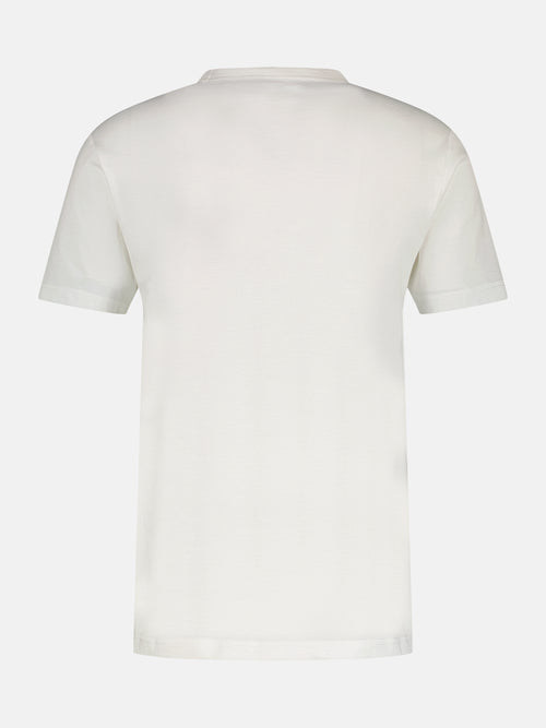 Lerros T-Shirt mit Brustprint, unifarben Neueste Mode