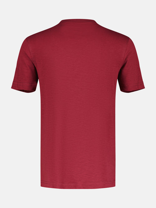 Lerros T-Shirt, unifarben mit Brustprint Bestseller