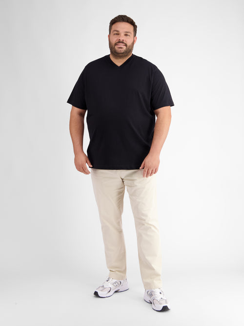 Lerros V-Neck Doppelpack Herren T-Shirt in Premium Baumwollqualität Tiefpreis