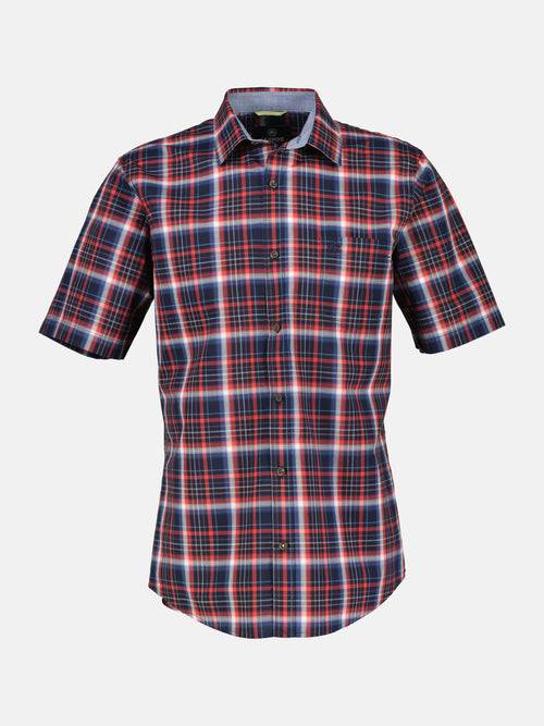 Lerros Kurzarmhemd *Poplin Check* Letzter Tag